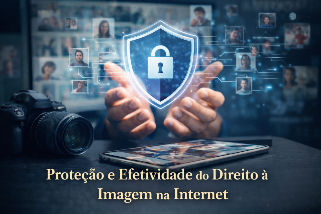 Entenda quando a violação do direito imagem internet gera indenização e como agir para proteger seus direitos.