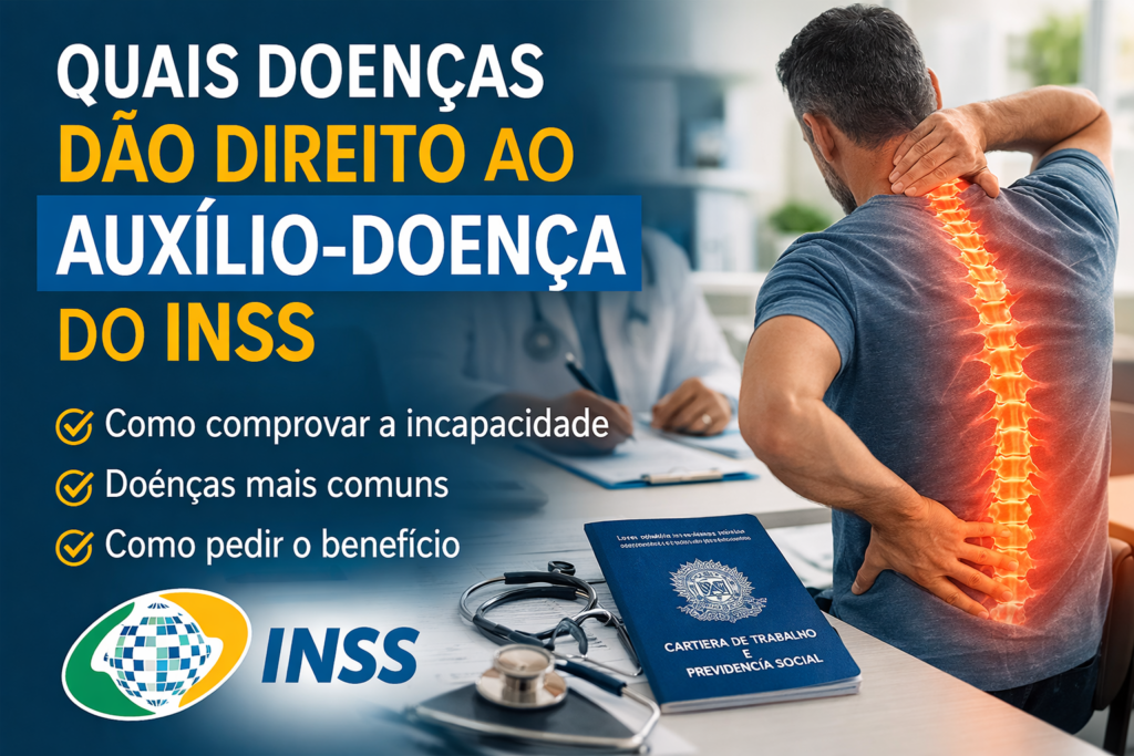 Doenças que dão direito ao Auxílio-Doença