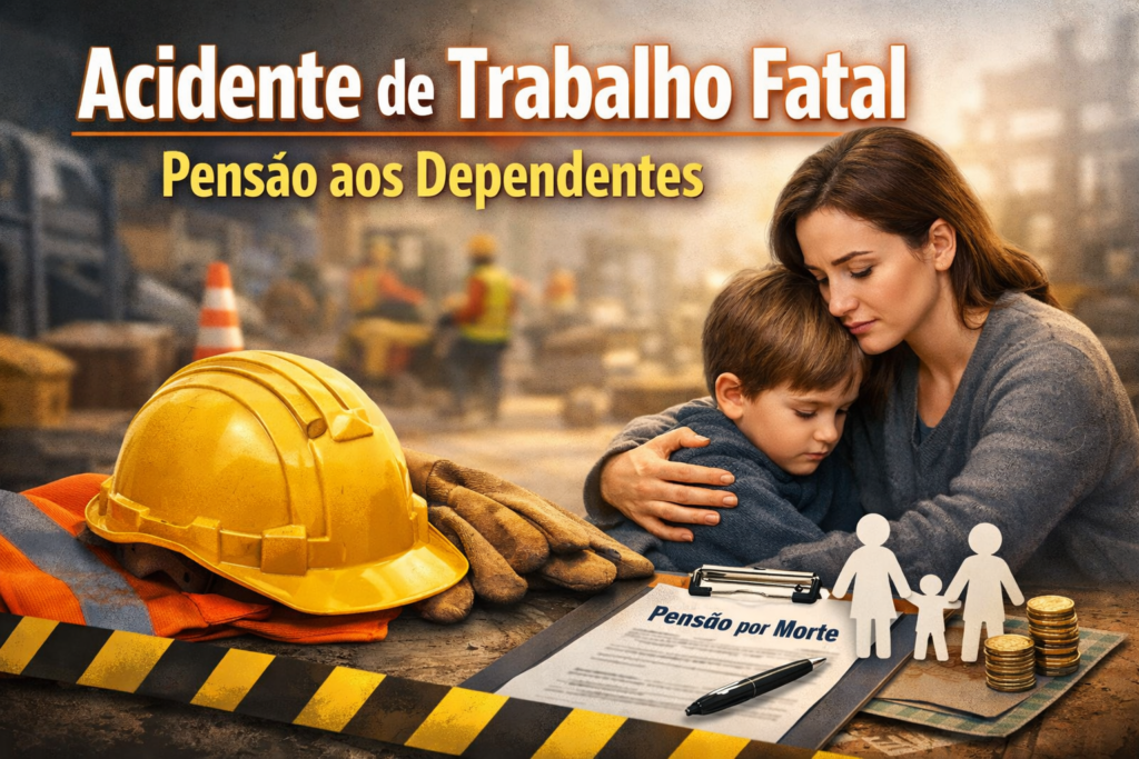 Entenda como garantir pensão aos dependentes em caso de acidente de trabalho fatal com responsabilidade civil da empresa.